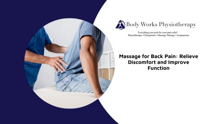 massage for back pain scarborough