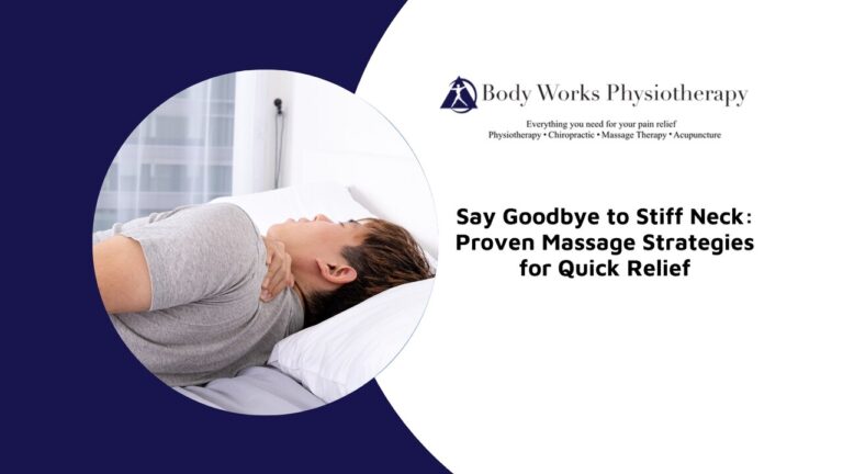 Say Goodbye to Stiff Neck: Proven Massage Strategies for Quick Relief